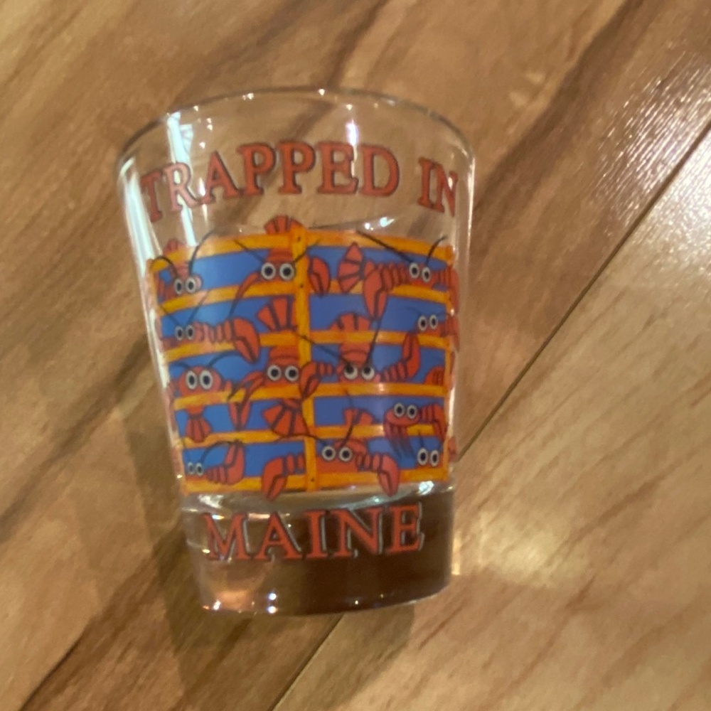Maine collectible shot glass